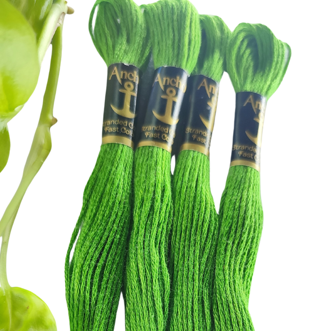 Anchor Thread in green color with code 258