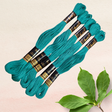 Turquoise Colored Anchor Embroidery Thread with 0188 number