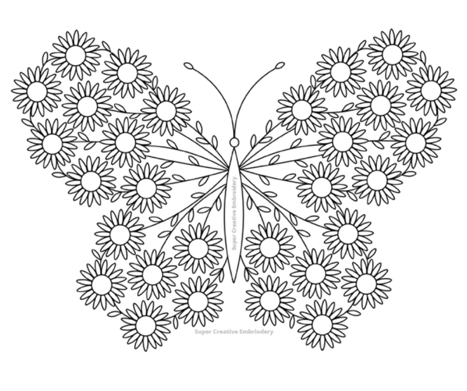Free Butterfly Embroidery Design Compilation